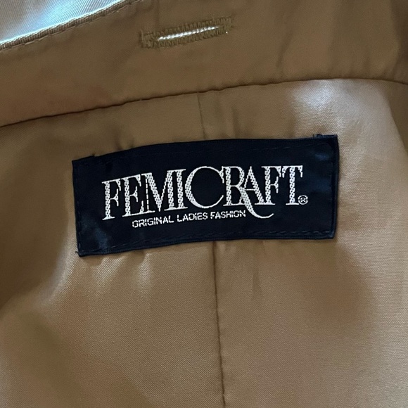 Vintage Japanese FemiCraft Trench Jacket - Picture 7 of 8